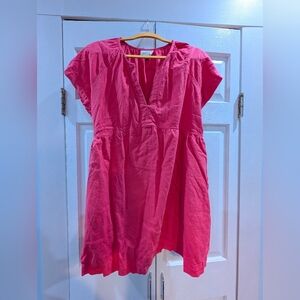 Universal Thread Pink and Yellow Dress